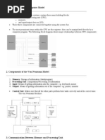 The Von Neumann Computer Model
