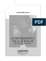 Oscar Huerta - La problemática de la buena fe en el tercero registral.pdf