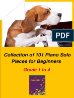 Collection of Piano Solo Pieces For Beginners PDF