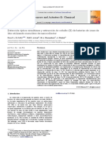 Etección Óptica Simultánea y Extracción de Cobalto (II) de Baterías de Iones de Litio Utilizando Monolitos de Nanocollector