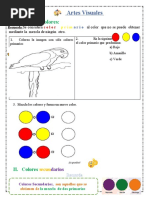 Actividades de Colores Primarios y Secundarios | PDF