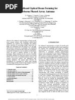 Broadband Optical Beam Forming For Airborne Phased Array Antenna