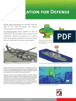 EM Simulation For Defense: CST Studio Suite