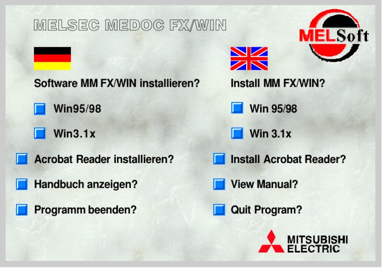 Install MM FX/WIN & Acrobat Reader Guide | PDF