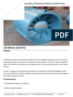 JCZ Marine Axial Fan: Safety - High Quality - Professional - Fast Delivery - Reliable Partner