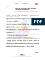 Recomendaciones para La Elaboración Del INFORME HP