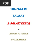 Download The Feet in Salah a Salafi Error by Universal Brotherhood SN47431678 doc pdf