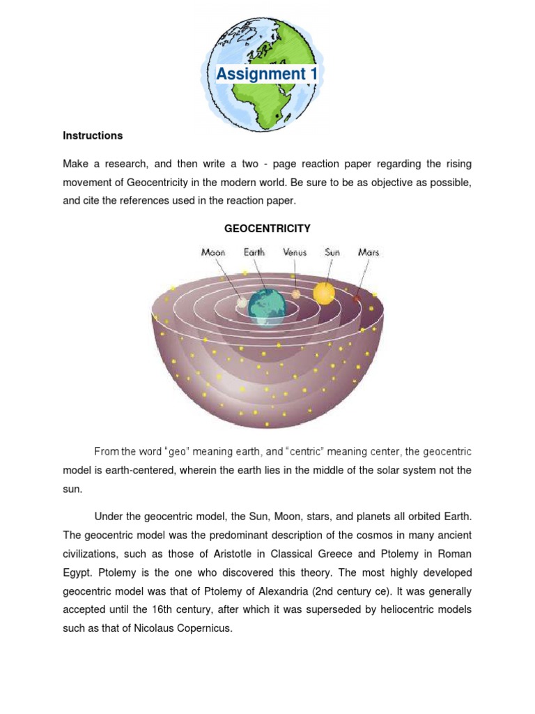 Modern Geocentricity Explained | PDF | Heliocentrism | Astronomy