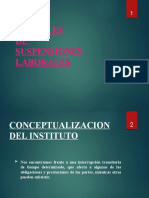 Suspensiones Laborales