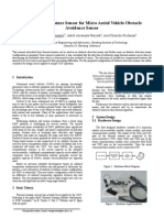 Infrared Temperature Sensor For Micro Aerial Vehicle Obstacle Avoidance Sensor