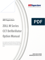 Zoll M MCCT Series Defibrillator Manual