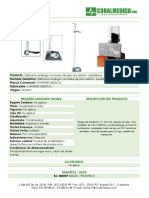 Tallimetro Analogo Adulto Pediatrico Con Base de Piso HM200P