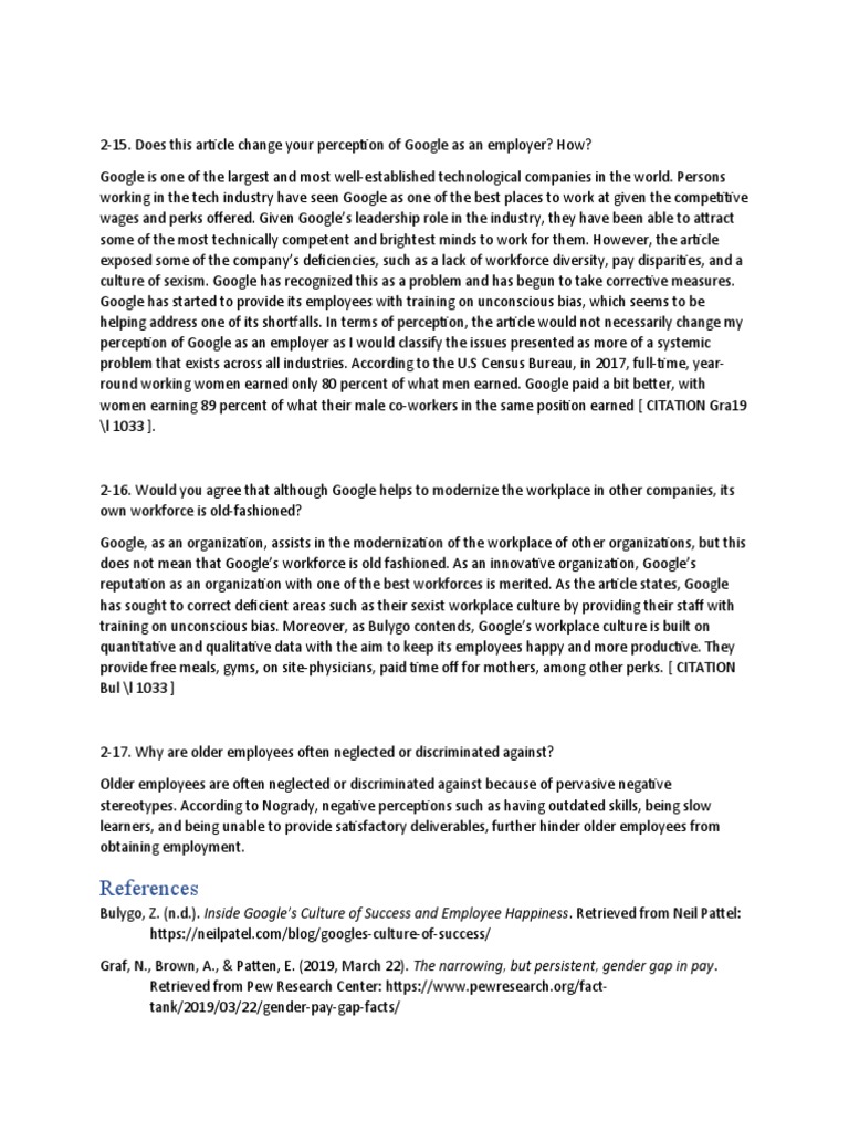 Sample of organizational behavior case study image