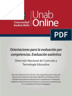 Orientaciones para La Evaluacion Por Competencias