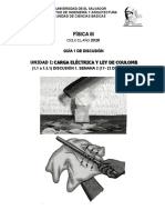 Guía 1 de Discusión-2020carga Eléctrica y Ley de Coulomb