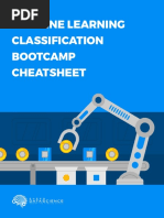 Machine Learning Classification Bootcamp Cheatsheet