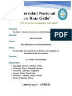 Tarea 3 - El Mercado de Consumidores Finales y El Mercado de Organizaciones de Negocios