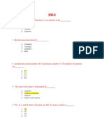 Atomic Structure and Properties Quiz