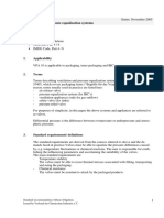 Ventilation and Pressure Equalization Systems: - UN Recommendations - ADR RID Part 4 / 6 - IMDG Code, Part 4 / 6