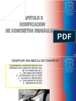 Cap 8,9,10,11 Dosificacion Concretos y Morteros