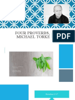 Four Proverbs, Michael Torke