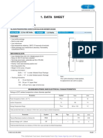 Data Sheet for 1N4728A-1N4754A Glass Passivated Junction Silicon Zener Diodes