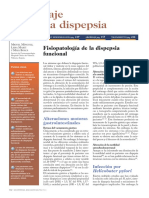 Fisiopatologia de La Dispepsia Funcional