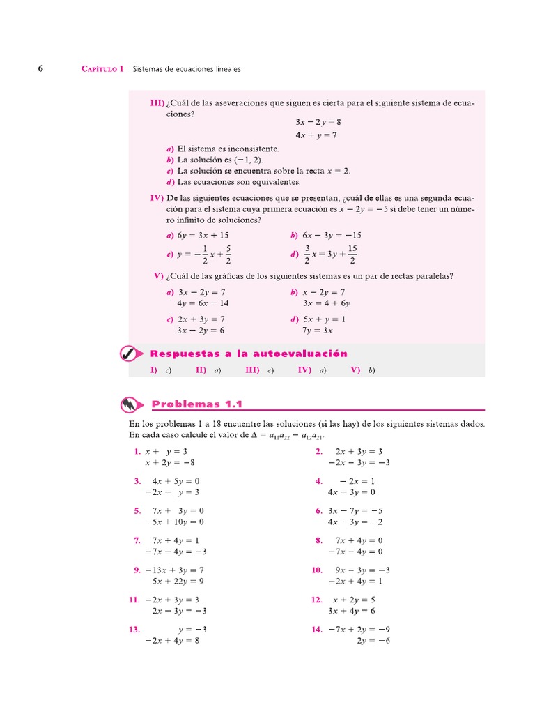 Taller 1 1 grossman algebra lineal ejercicios 1 al 28 pdf pdf