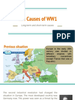 Causes of ww1