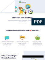 Welcome To Classdojo!: Our School'S Communication, Engagement, and Remote Learning All in One Place