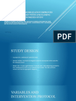 Self-And Manual Mobilization Improves Spine Mobility in Men With Ankylosing Spondylitis - A Randomized Study