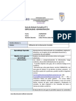 Guía Síntesis Formativa N°4 Administración