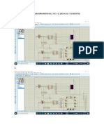 10 Pantallasos Con El Funcionamiento Del 7447 y El Display de 7 Segmentos