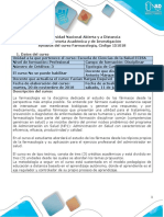 Syllabus Del Curso Farmacología PDF