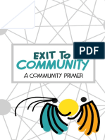 Exit to community