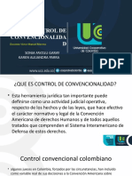 CONTROL DE CONVENCIONALIDAD. Diapositivas