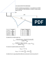 Cálculo de líneas de aducción por gravedad