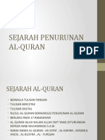Sejarah Penurunan Al-Quran