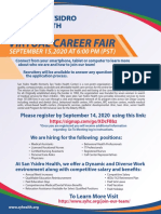 San Ysidro Health Virtual Career Fair