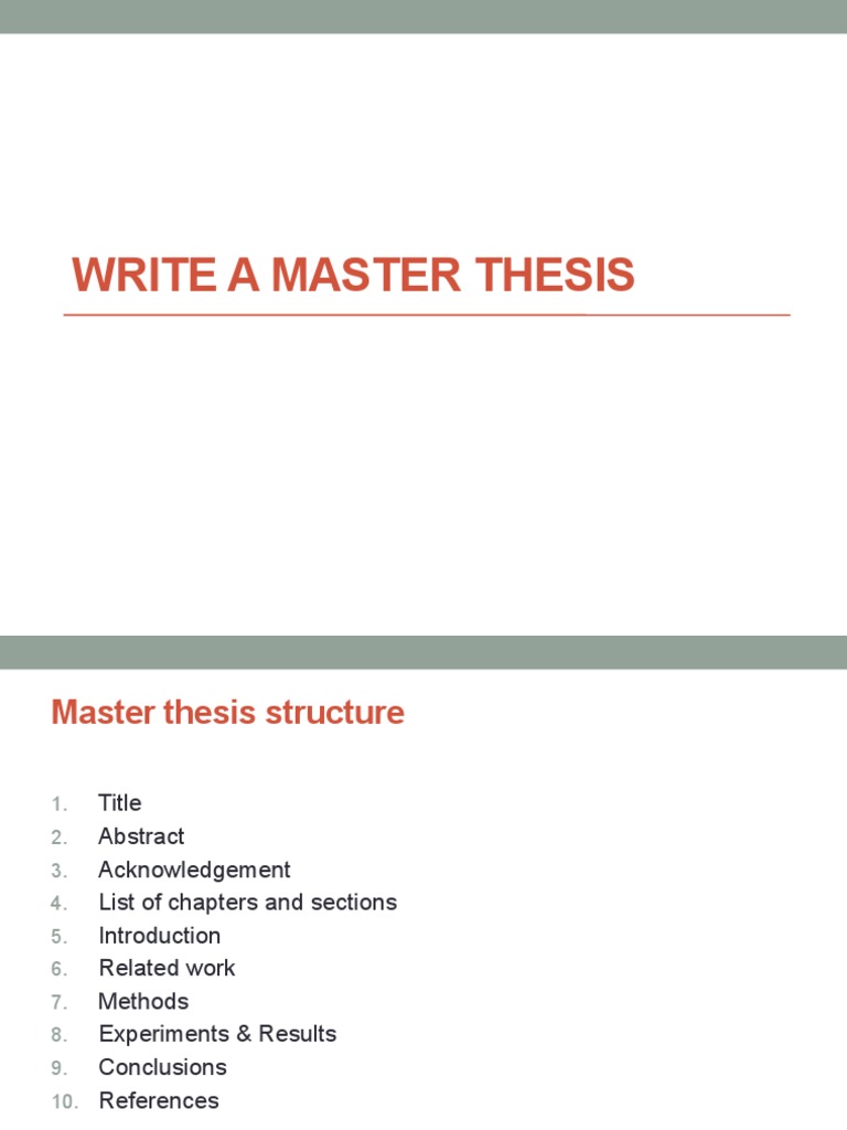 A Guide to Mastering the Thesis Writing Process: Key Components and ...