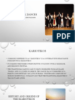 Greek Folk Dances: A Report by Harvey John Polidario