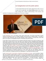 Tim Farron Conservative Evangelicalism A PDF