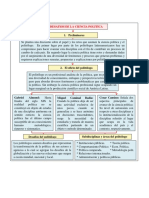 Mapa Conceptual Desafios de La Ciencia Politica PDF