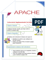 Laboratorio Implementando Servidor Apache: Objetivo General