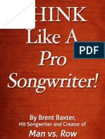 Think Like A Pro Songwriter