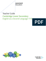 1110 Lower Secondary English As A Second Language Teacher Guide 2018 - tcm143-353989