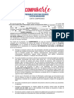 Carta Compromiso o de Decir Verdad PDF