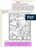 Tarea "Taller de Escritura Creativa: 1. Cierto Día Había Una Vez . Una Mañana Una Tarde de Sol