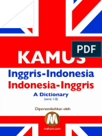 Kamus Inggris Indonesia PDF