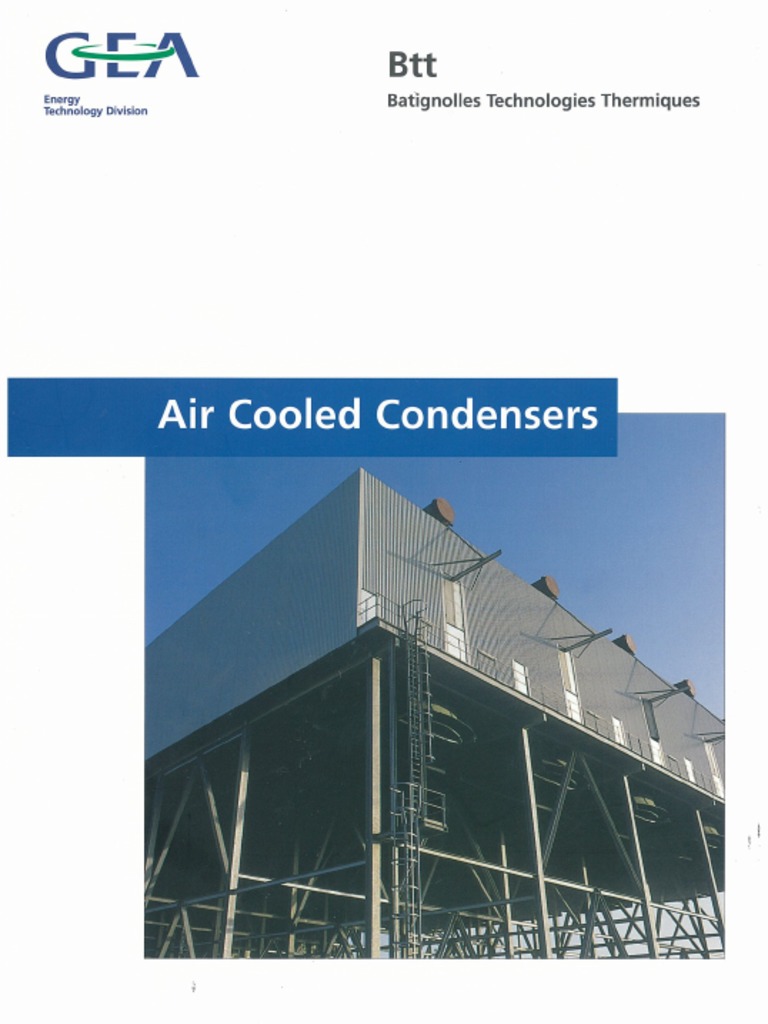Air-Cooled Condensers GEA BTT | PDF
